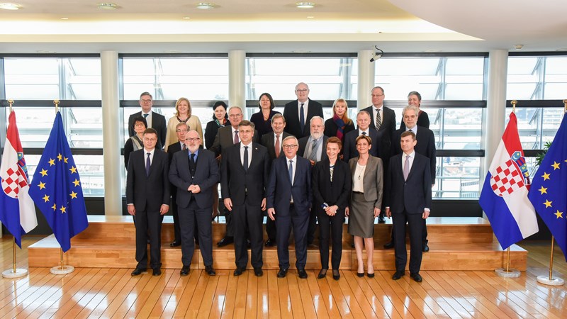 Predsjednik Vlade u Bruxellesu: Hrvatska želi biti dio unutarnjeg kruga članica EU i za to ima potporu Komisije